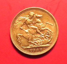 Australia.  1906 Sydney - Sovereign..  gVF - Trace Lustre