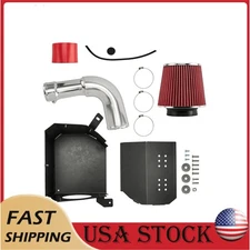 3.5" Cold Air Intake Kit  Red Filter w/ Heat Shield For BRZ 13-20 86 17-20
