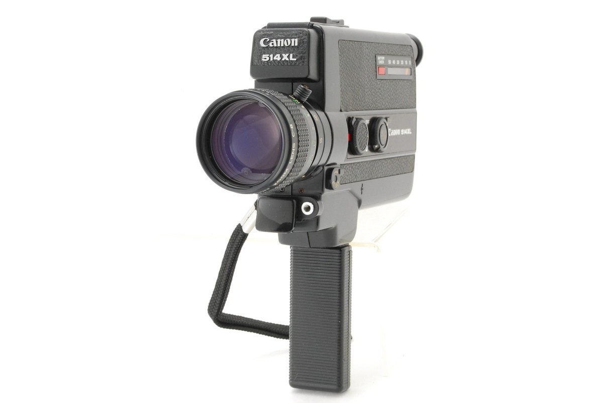 NEAR MINT] Canon 514 XL Super8 Movie Camera Zoom 9-45mm F1.4