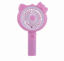 Portable Mini Cooler Fan with LED Light - Rechargeable