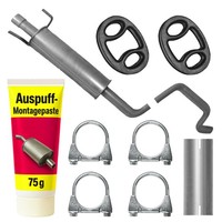 Edex Mitteltopf Auspuff FüR Opel Meriva 1 I A FließHeck 1.4/1.6 (2003-2010)