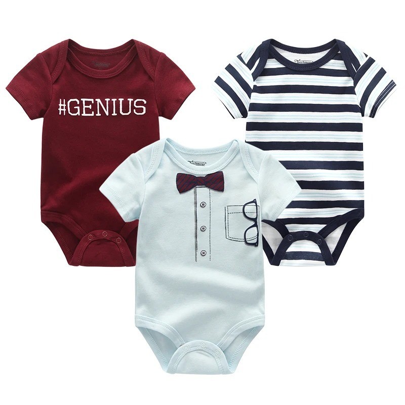 Ropa De Bebe Recien Nacido 0-12 Meses Trajes Bebes Monos Monitos Varon Niã±a 3 piezas