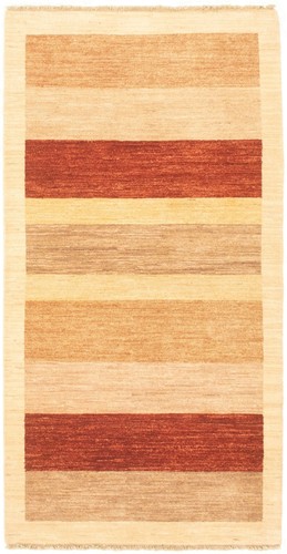Traditional Hand Knotted Area Rug 3'3" x 6'6" Wool Carpet
