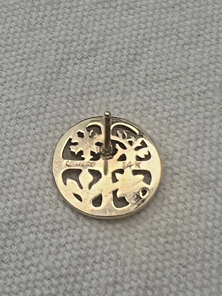 Aretes James Avery retirados cuatro estaciones en oro de 14 k Foto 4 de 4