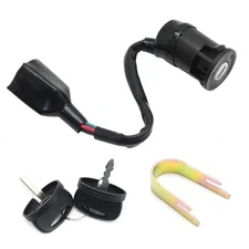 Ignition Key Switch Main Switch Kit, Replacement for Yamaha ATV YFZ50 2017 