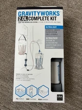 Platypus Gravity Works 2.0 Complete Kit Water Filter Portable New In Box