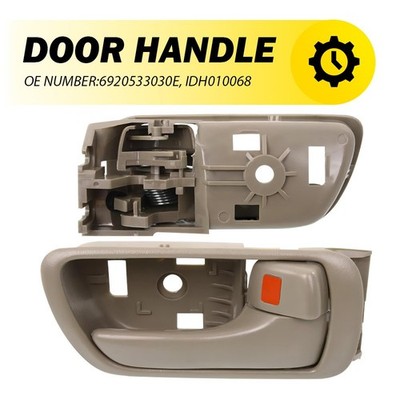 2x Interior Inner Inside Door Handle Passenger Side For Toyota Camry 2002-2006 D