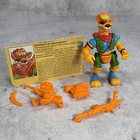 Vintage TMNT Walkabout Figure Complete w Card Playmates 1991 Ninja Turtles