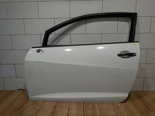 Tür Seat Ibiza 6J 3 türer links Weiß LB9A Original