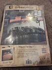 Urban Unique New York City/Stars & Stripes King Size Duvet Cover + 2 Pillowcases