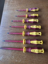 Workzone VDE insulated screwdrivers X 7