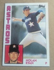 Sharp 1984 Topps #470 Nolan Ryan Houston Astros Baseball Card-EX+/NM