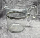 Vintage Pyrex MCM Flameware Glass Coffee Pot Percolator 9 Cup Base Only