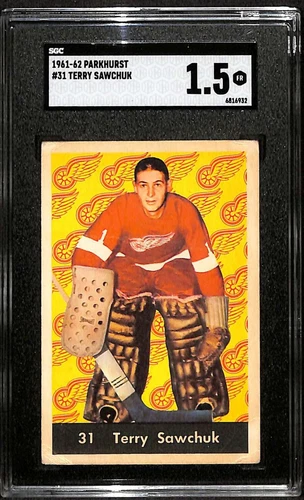 1961 Parkhurst #31 Terry Sawchuk HOF  SGC 1.5 FAIR C97740