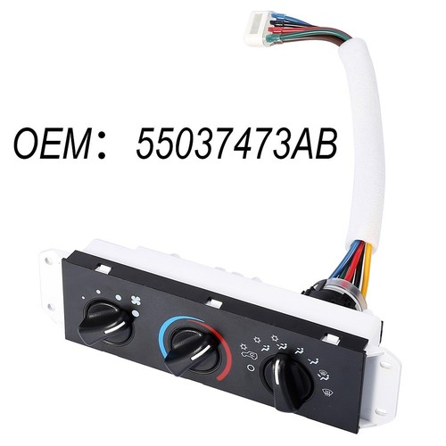 Aftermarket A/C Heater Control Panel Switch for Jeep For Wrangler 55037473AB - Picture 2 of 12