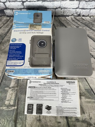 Intermatic DTAV40 Electromechanical 24 hrs Defrost Timer Nema 3R 120v/240v-40-C - Picture 5 of 18