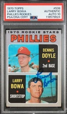 1970 Topps #539 Larry Bowa Signed Rookie Card Autograph RC PSA 10 Auto Phillies