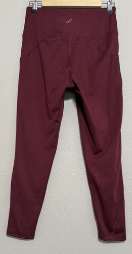 Freely Women's Leggings Pockets Ruby-Red Size Large Athletic Gym Yoga - Picture 2 of 9
