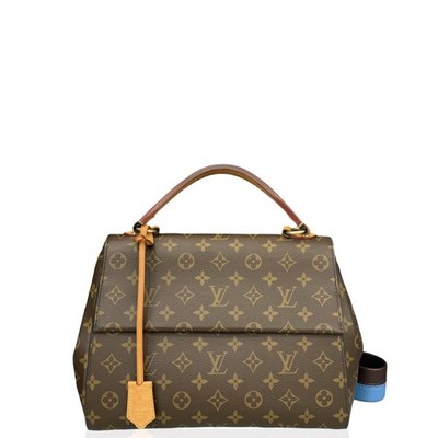 Louis Vuitton Cluny Mm Brown Vachetta Leather Monogram (rg041926a3)