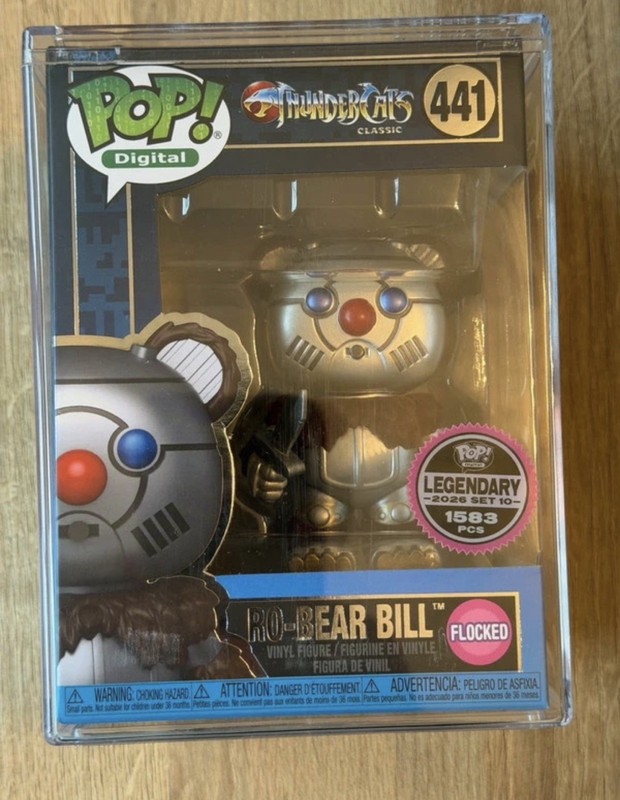 Funko! Thundercats - Ro-Bear Bill #441 - Flocked 1583PCS LE (minor box defects)