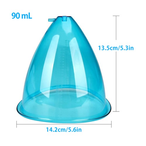 2PCS 60-210ML Breast Enhance Butt Lifting Cups For Vacuum Therapy Shape Machine - Picture 32 of 33