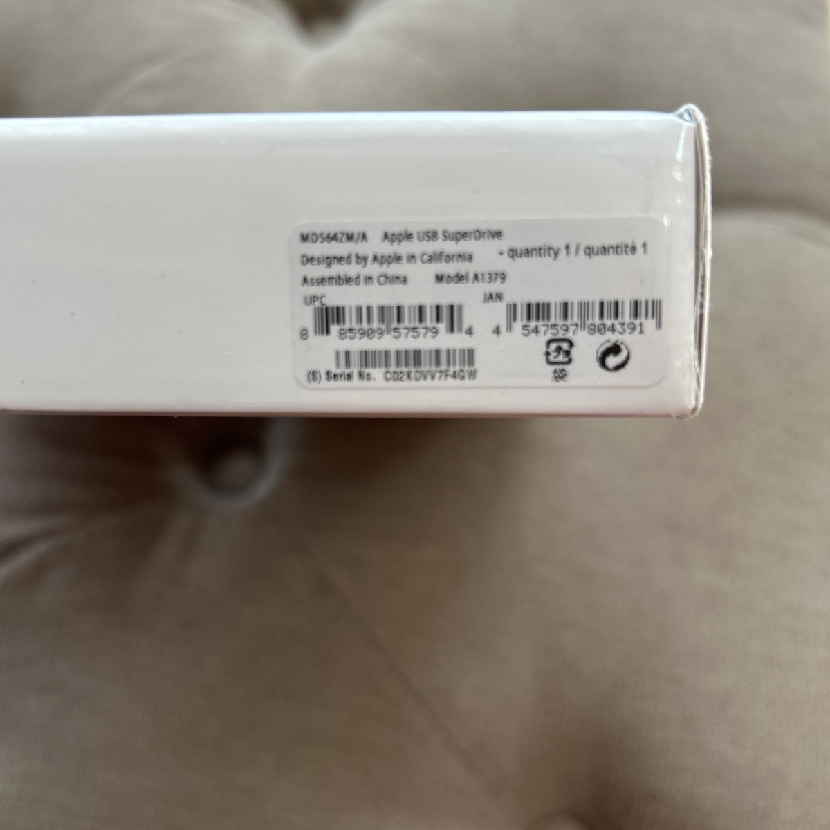 Apple MD564ZM/A Drive for sale online | eBay