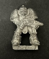Games Workshop Rogue Trader Warhammer 40K Metal Space Marine in MK II Armor