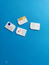 Nano SIM cards All Carriers Verizon T-Mobile AT&T