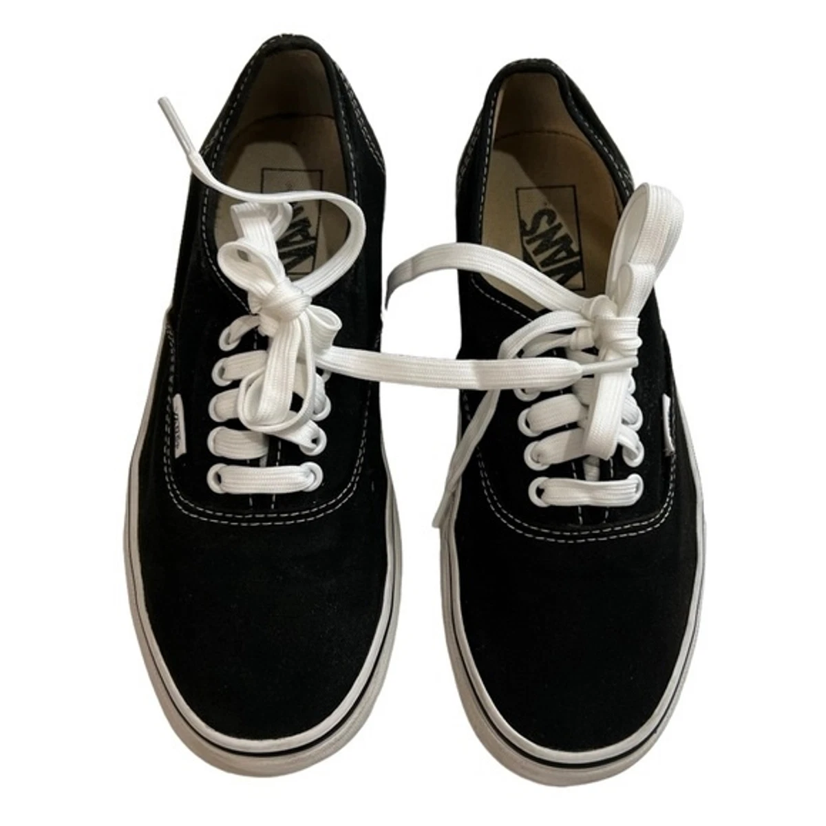 Black van sales tennis shoes