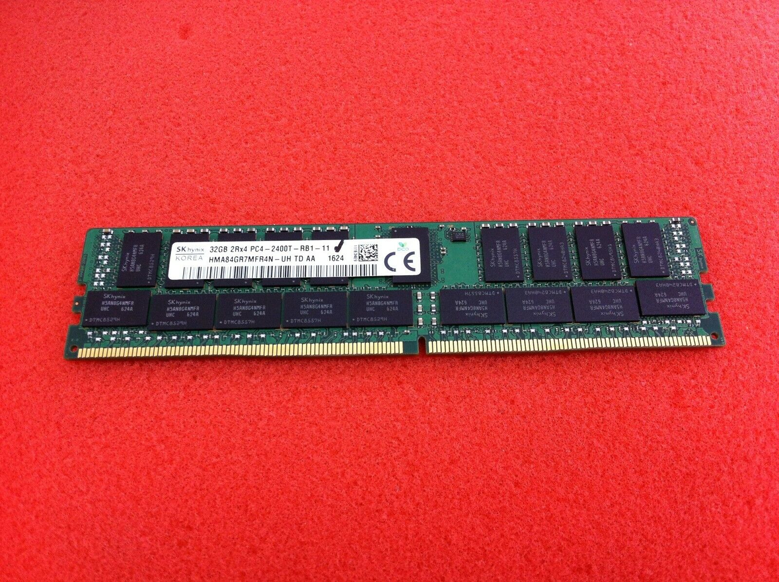 SK Hynix 32GB HMA84GR7MFR4N-UH PC4-2400T DDR4 ECC Server Memory RAM - R12