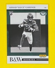 2022 Panini Instant Black & White Rookies Football Cards Checklist 17