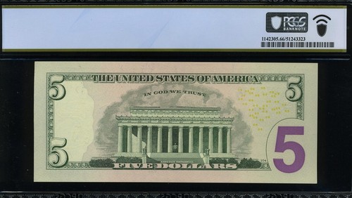 2006 $5 FRN IE00011000C P.C.G.S #66PPQ - Picture 2 of 3