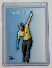 Jack Nicklaus Limited Edition Artist Signed 1986 Masters Champion Card 9/10