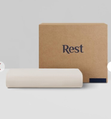 REST  Evercool + Flat Sheet Cali King/King Size, Breathable Luxury Bedding 