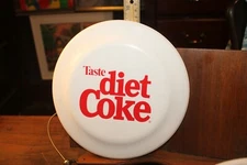 Vintage 1980's Coca Cola Frisbee Flying Disc Taste Diet Coke NOS