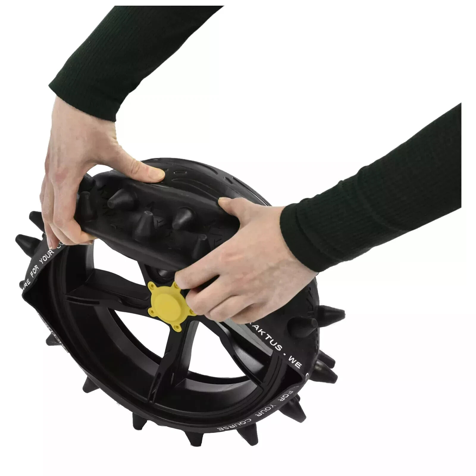 KAKTUS UNIVERSAL GOLF TROLLEY WINTER WHEELS / 10"" COVERS TO FIT PUSH TROLLEYS