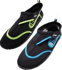 Norty Mens Water Shoes Aqua Socks Surf Yoga Exercise Pool Beach Swim Slip On