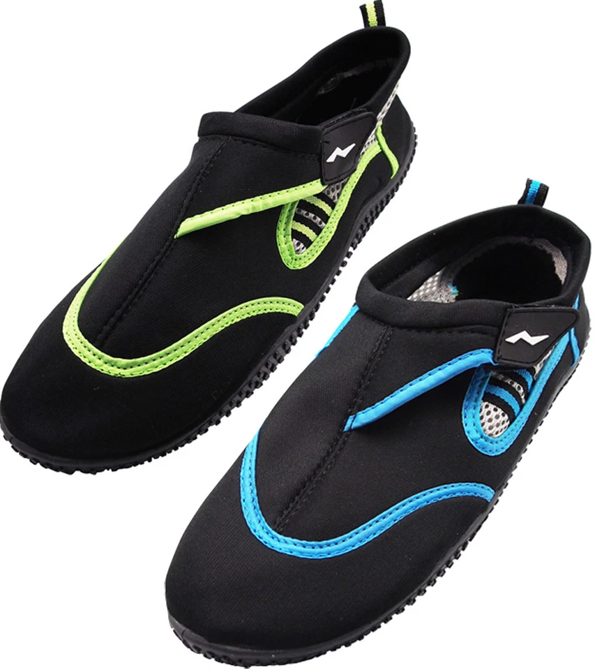 Norty Mens Water Shoes Aqua Socks Surf Yoga Exercise Pool Beach Swim Slip On