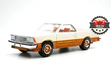 1980 CHEVROLET EL CAMINO SS BEIGE RUST 1:64 SCALE DIECAST COLLECTOR MODEL CAR