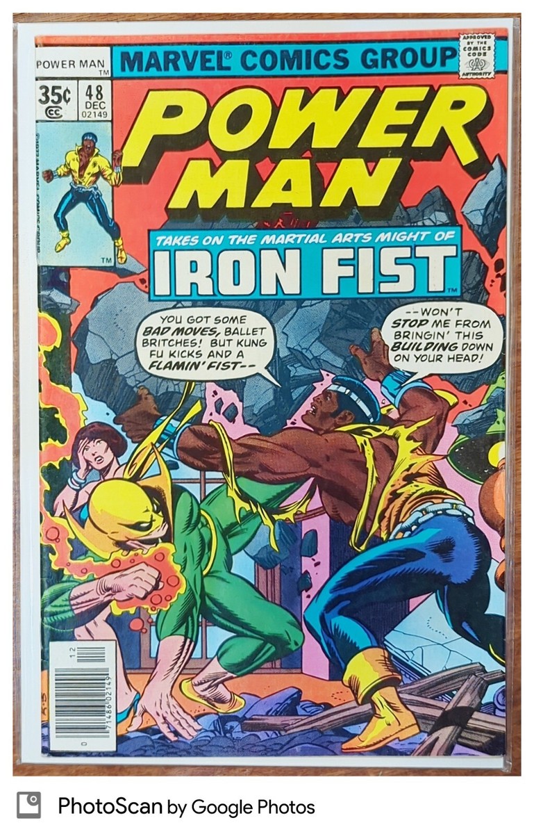 Power Man #48 1st team-up of Power Man and Iron Fist Marvel Comics