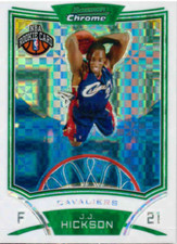 J.J HICKSON 2008-09 BOWMAN CHROME XFRACTOR ROOKIE /299