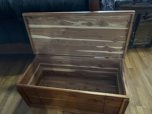 1968 Murphy Cedar Chest Solid Wood Hope Trunk 37” PICKUP ONLY