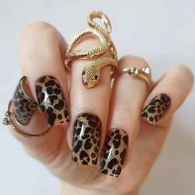 UV-Nagelfolie selbstklebende Nagelfolie Nailwraps