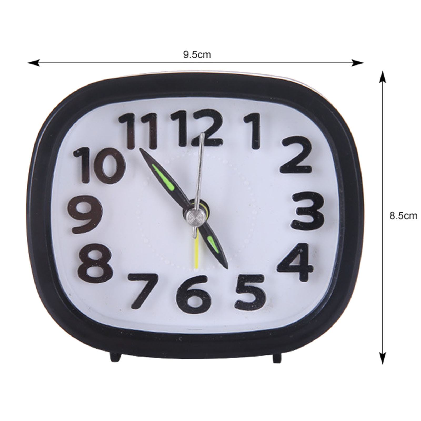 Analog Clock Beep Sounds Easy to Use Portable Small Table Analog Clock