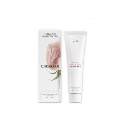 FEM Organic Rose Water Underarm Whitening skin care cream light texture 50 g