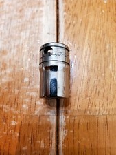 Snap On 3/8" Drive 5/16" SAE Chrome Hex Screwdriver Bit Socket FBS9