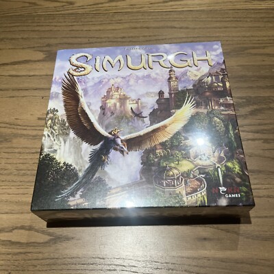 Simurgh Board Game by Pierluca Zizzi 2015 NSKN Legendary Games, New and Sealed
