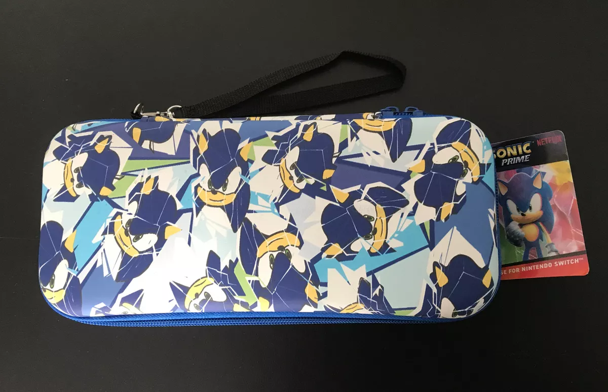 Sonic Prime triple pencil case