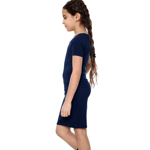 Mädchen Kleid Bodycon kurzärmelig Mode Party Outfit Midi Kinder Kleider - Bild 27 von 44
