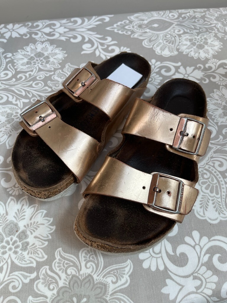 Birkenstock Rose Gold Women's Sandals, Size 8 EU Size 39 | eBay